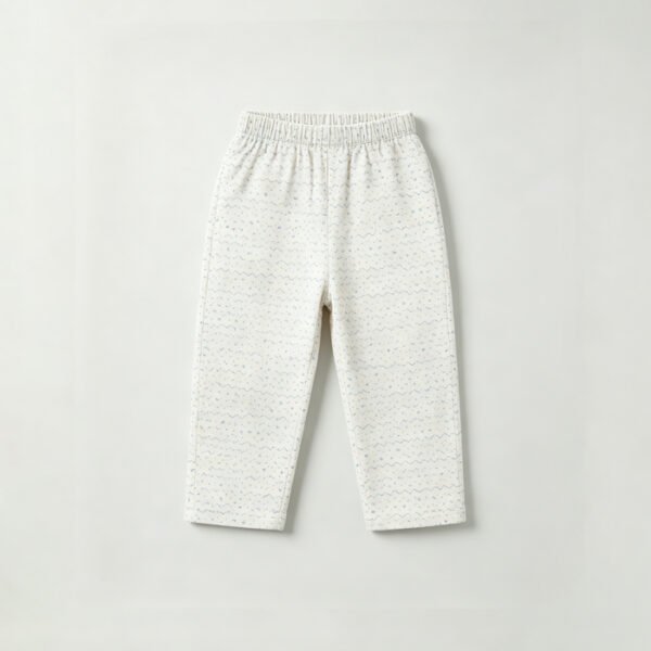 Wave Print Pants